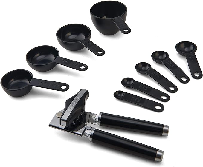 KitchenAid Classic Tool and Gadget Set, 15-Piece, Black